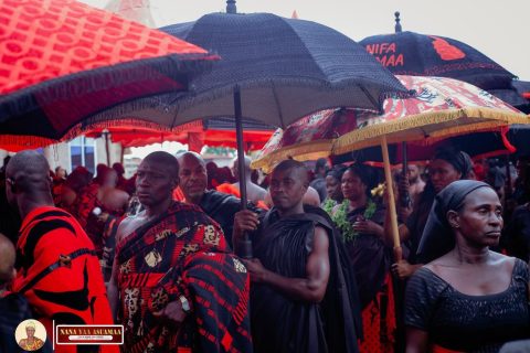 Final Funeral Rites of the Late Nana Yaa Asuamaa, the Twafohemaa of Dwenem-Awasuman Traditional Area