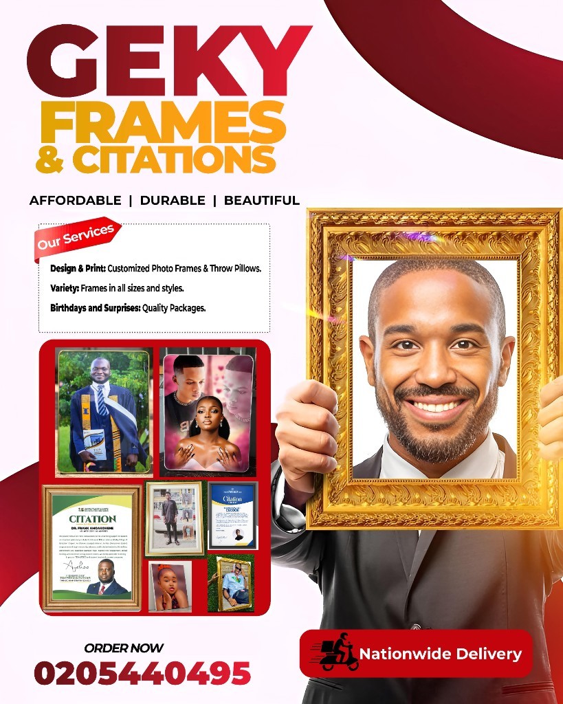 Geky Frames & Citations — A2 canvas frames